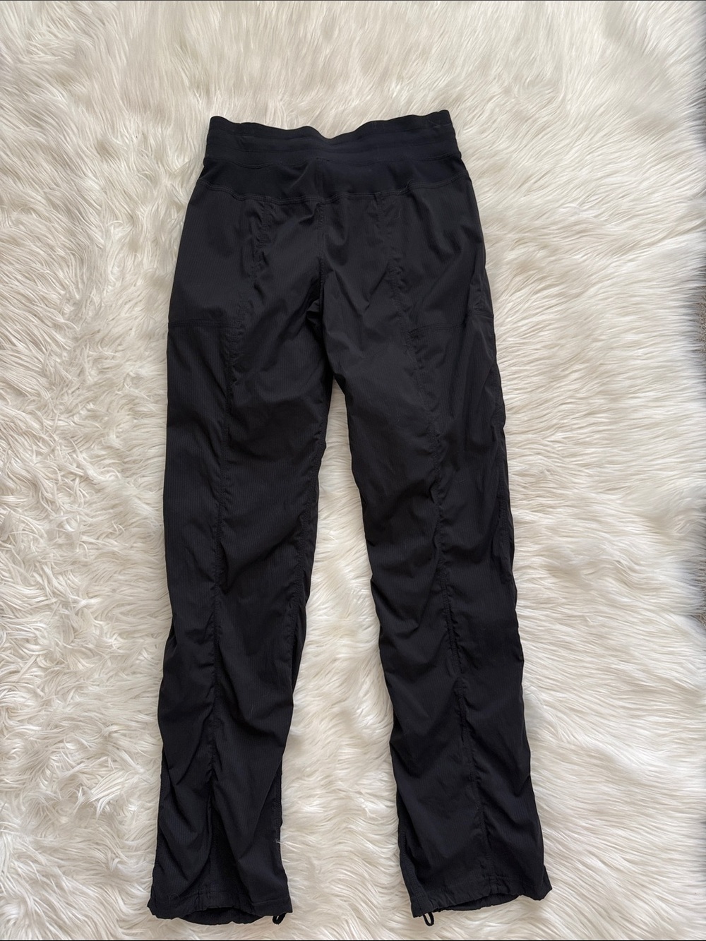 Lululemon Black Studio Pants Size 8 Tall - Picture 3 of 10